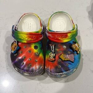 Tie Dye Crocs